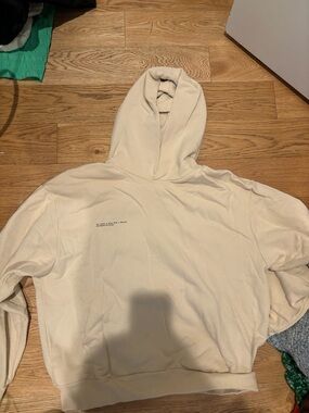Pangaia Cream Crewneck Hoodie
